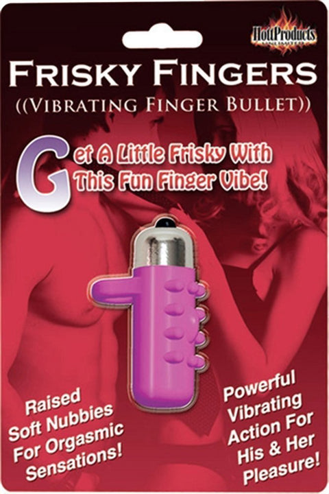 Hott Products Frisky Fingers Silicone Sleeve Purple