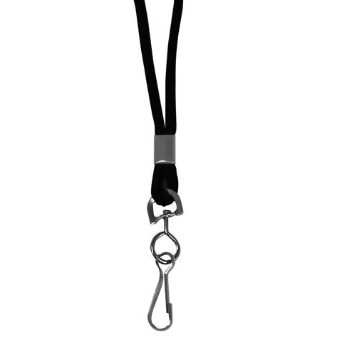 C-Line Standard Lanyard, Swivel Hook, Black, 36 Inches Long, 24 per Pack (89311-24)