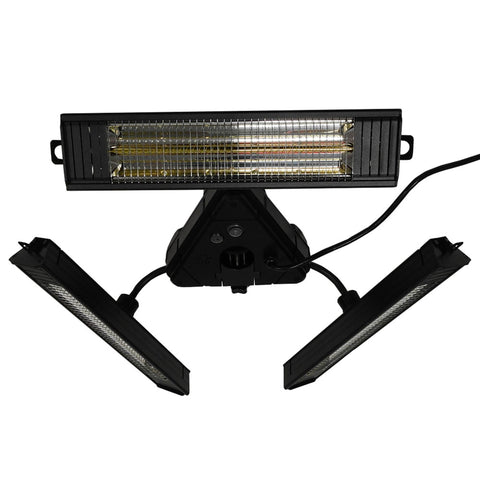 AZ Patio Heaters Infrared Parasol Heater with Remote Control