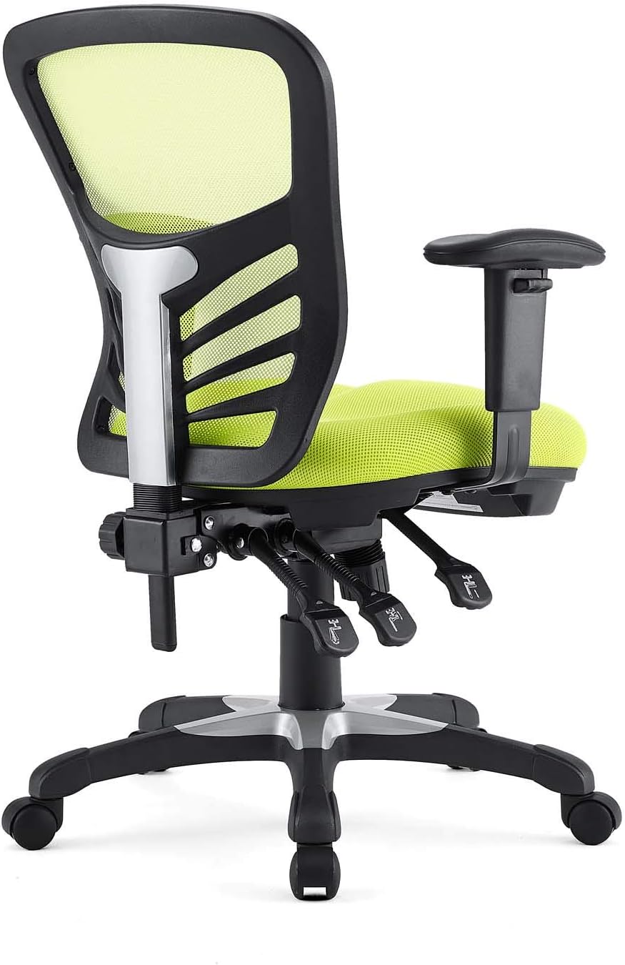 Modway Articulate Ergonomic Mesh Office Chair in Green