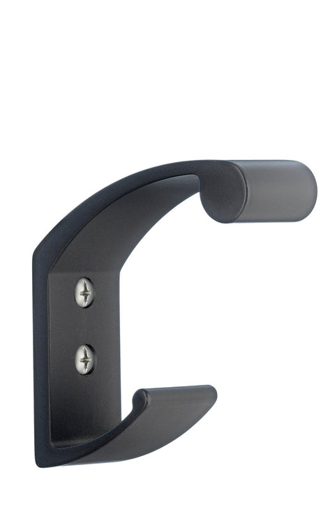 Smedbo BB1034 Coat and Hat Hook, Enamel Black
