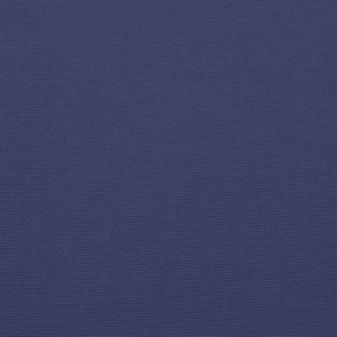 vidaXL 6 Pcs Lowback Chair Cushions Blue Oxford Fabric - 39.4"x19.7"x2.8" Cushions for Garden Patio Office Use - Non-Slip Design