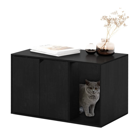 Furinno Peli Litter Box Enclosure Americano