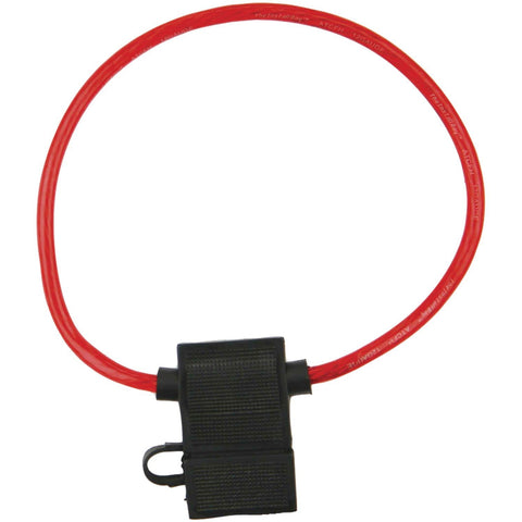 Install Bay ATFH12C-10 Waterproof ATC Fuse Holder 12-Gauge with Cover (10-Pack),Black