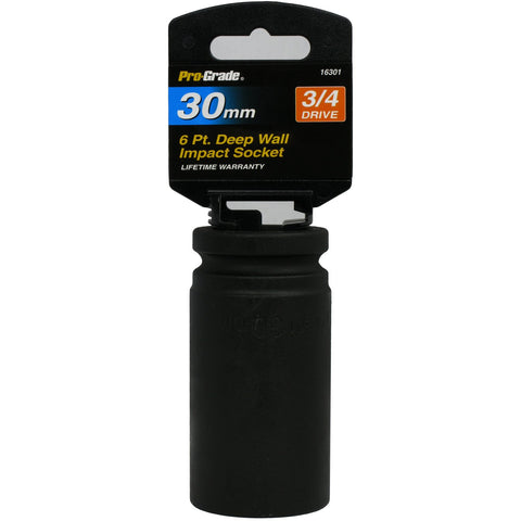3/4" DR. 6 PT. 30MM DEEP IMPACT SOCKET