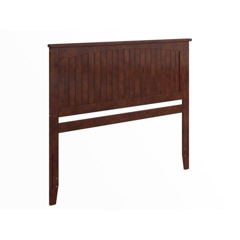 AFI, Nantucket Queen Solid Wood Panel Headboard, Walnut
