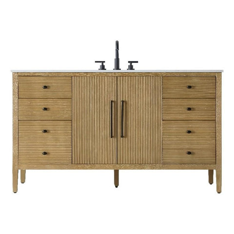 Blakely Bathroom Vanity Linen Oak