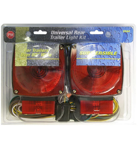 Peterson Red Square Trailer Light Kit