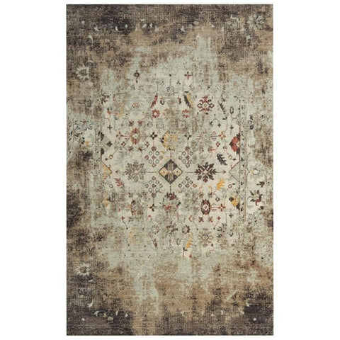 Rizzy Home Alora Decor Infinity 9' x 12' Classical Beige/Brown/Apricot/Ivory Hybrid Rug