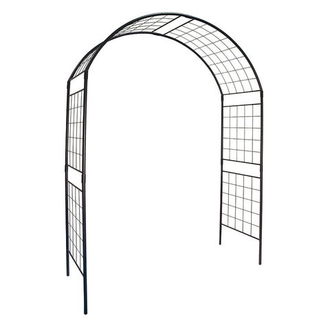 Oakestry Arbor Garden Arch Decorative Outdoor Entryway Trellis Landscape Structure Elegant Yard Pathway Accent
