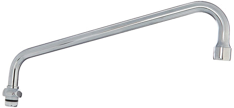 T&S Brass 062X Swing Nozzle, 12-Inch, Chrome