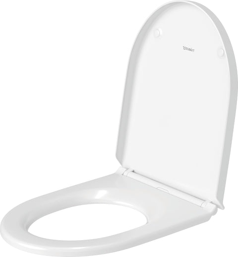 Duravit No.1 Toilet Seat Elongated 14 5/8" x 19 1/8 ", with Slow close, Removable Seat, White High Gloss - 0025290000