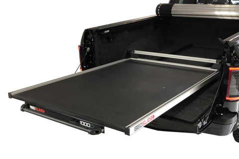 BEDSLIDE Classic (58" X 41") | 10-5841-CLS | Durable Sliding Truck Bed Cargo Organizer | Made in The USA, 1,000 lb Capacity (Silver)