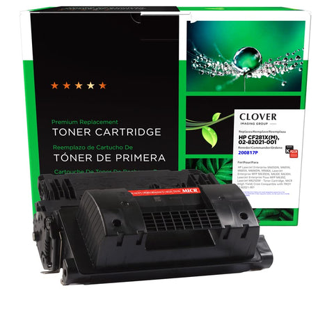 Clover Remanufactured MICR Toner Cartridge Replacement for HP CF281X, Troy 02-82021-001 | Black | High Yield