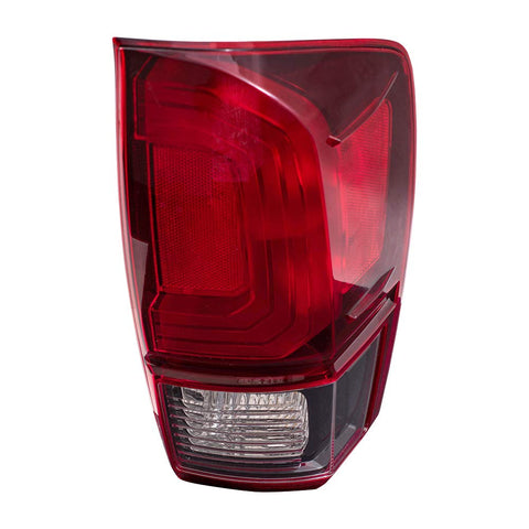 Tail Light for 2016-2023 Tacoma SR/SR5 Red Bezel-Smoked Back-Up Light 18-19 TRD 8155004181 Right TO2801203