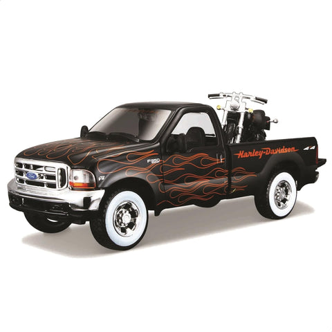 Maisto – 32181bk – Vehicle Miniature – Model Harley Davidson 1936 – Scale 1: 24 Scale – Ford F 350 Super Duty