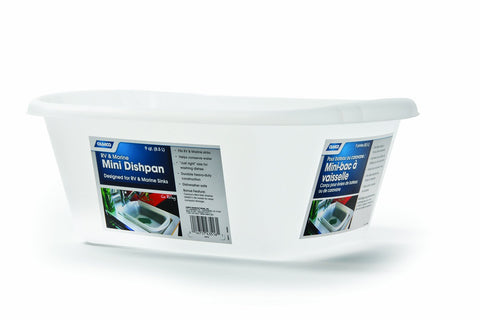 Camco RV and Marine Mini Dish Wash Pan | Helps Conserve Water | Holds 9-Quarts | (43516)