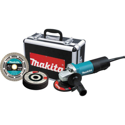 Makita 9557PBX1 4-1/2" Paddle Switch Cut-Off/Angle Grinder