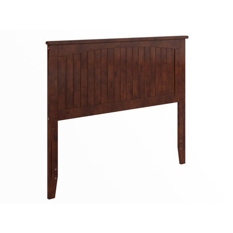 AFI, Nantucket Full Solid Wood Panel Headboard, Walnut
