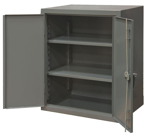 Durham Extra Heavy Duty Welded 12 Gauge Steel Counter Top Cabinet, HDC-202436-2S95, 1900 lbs Shelf Capacity, 20" Length x 24" Width x 36" Height, 2 Shelves