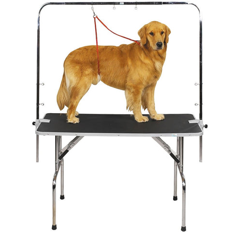 Master Equipment Zinc-Plated Steel Overhead Pet Grooming Arm (Designed to fit tables 36" to 48" in length),Grey