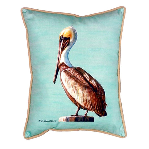 Betsy Drake SN035C Throw Pillow, 11 inches x 14 inches, Multi