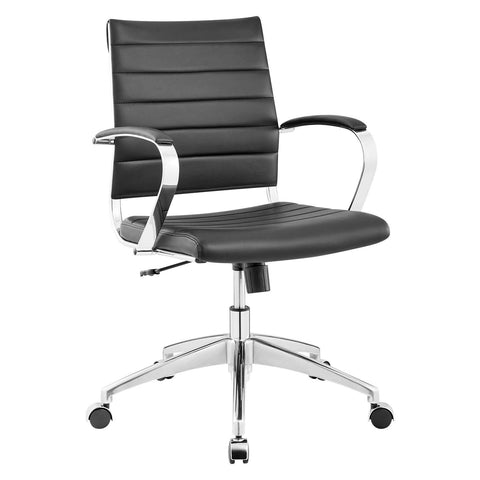 Modway Jive Office Chair, Mid Back, White