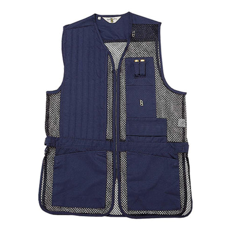 Bob-Allen Mens 240M Full Mesh Shooting Vest Navy Rh M, Navy, Medium US