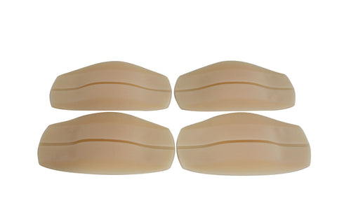 Flirtzy Soft Silicone Bra Strap Cushion Holder Non-Slip Shoulder Pads, 2 Pair