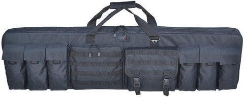 Explorer Large 42 3 Gun Soft Carry Case with Shooting Mat, Black"
