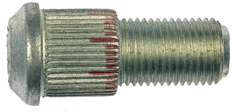 Dorman 610-032.1: 1/2-20 Serrated Wheel Stud - .618 In. Knurl, 1-3/8 In. Length