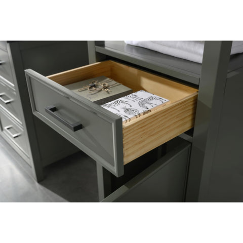 Legion Furniture 21" Pewter Green Linen Cabinet