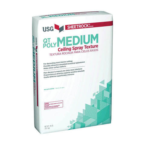 USG Interiors United 540795 Sheetrock, Medium, White