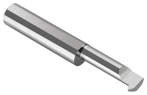 Micro 100 ITL-3601250 Threading Tool - UN - Left Hand, 7-32 TPI, 7-32 Thread Size, .382" Min Bore Dia, 1-1/4" Max Bore Depth, .085" Proj, 3/8" Shank Dia, 2-1/2" OAL, Uncoated