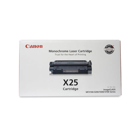 Canon Genuine X25 Black Toner Cartridge Compatible with MF3110, MF3111, MF3240, MF5500 Series, MF5700 Series