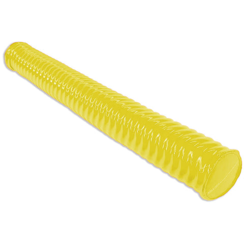 Kemp USA Pool Noodle - Kids & Adult Swimming Pool Floats - 3.5' UV-Resistant, Non-Slip Ribbed Texture - Comfortable Body-Conforming Foam Design Swimming Noodle (Yellow)
