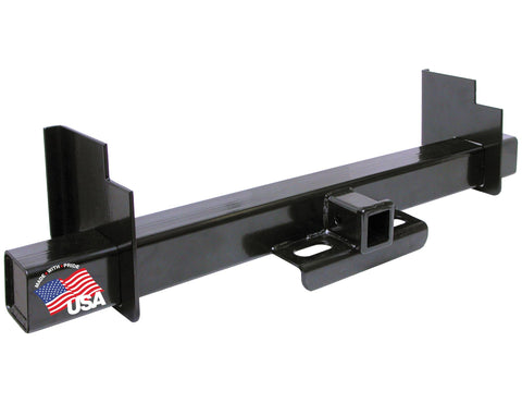 Buyers Products 1801050 Class 5 44 Inch Service Body Hitch Receiver with 2" Receiver Tube & 9" Mounting Plates, Heavy Duty Hitch for Service Body Trucks