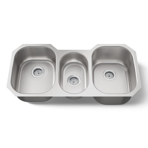 KOHLER Undertone Triple Ss Sink Rh