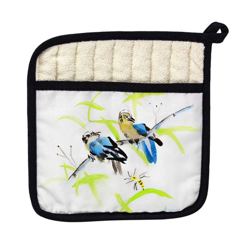 Betsy Drake PT018 Birds & Bees III Pot Holder