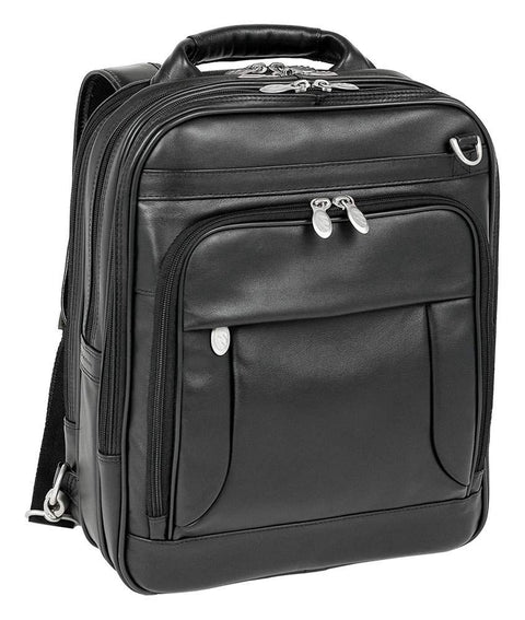 McKlein LINCOLN PARK, 15" Backpack Laptop Briefcase, Laptop & Tablet, Travel Business Backpack & Cross-Body, Dual Compartment Laptop/Computer & Tablet Backpack Bag Case