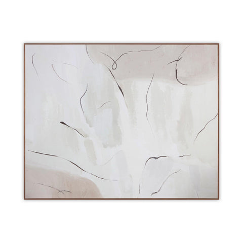 Moe's Home Collection Impression Framed Painting Terra Palette Canvas Paintings