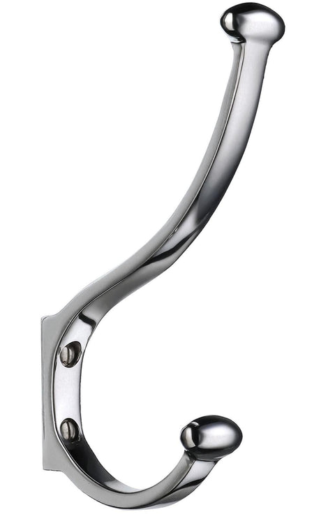 Smedbo BK1041 Classic Coat and Hat Hook, Polished Chrome