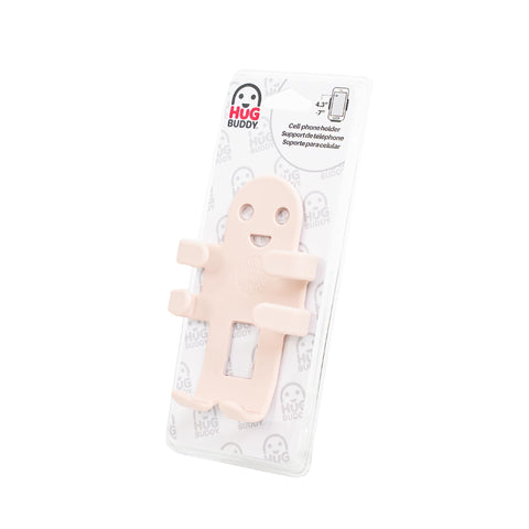 Hug Buddy Air Vent Universal Car Cell Phone Holder, Adjustable, Mount Compatible with iPhone, Samsung Galaxy, LG, Google, Nexus 5X, and Most Smartphones, Marshmellow Cream