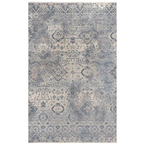 Rizzy Home Alora Decor Intrepid 8' x 10' Classical Beige/Gray/Blue Hybrid Area Rug