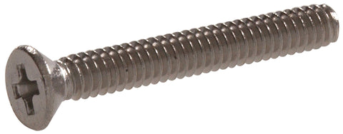 The Hillman Group 825540 Stainless Steel Flat Head Phillips Machine Screw, 10-32-Inch x 1-1/4-Inch, 100-Pack