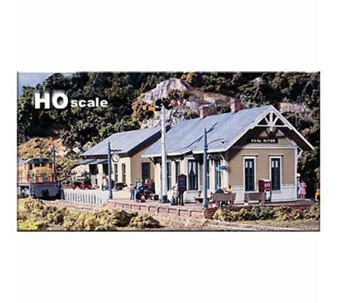 DESIGN PRESERVATION MODELS HO KIT DPM Gold Coal River Passenger Depot
