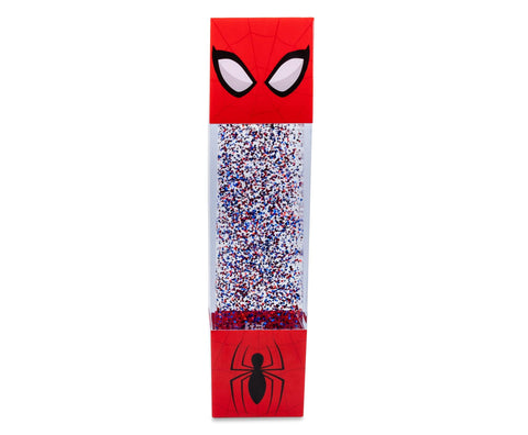 Marvel Spider-Man USB Powered Glitter Motion Lamp LED Light | Nightstand Table Lamp For Bedroom, Desk, Living Room | Home Decor Room Essentials | Comic Book Toys, Gifts And Collectibles | 12 Inches
