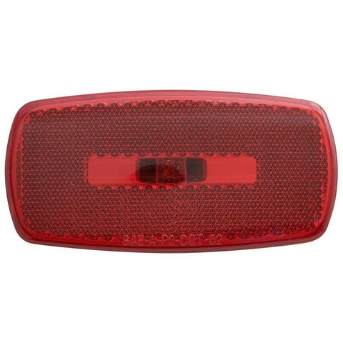 Optronics (MC-32RBP) Red Rectangular Reflector Clearance Marker Light