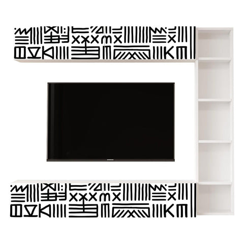 BATAMEX Cohen Floating Entertainment Center, Floating TV Stand, Wall Mounted Entertainment Center
