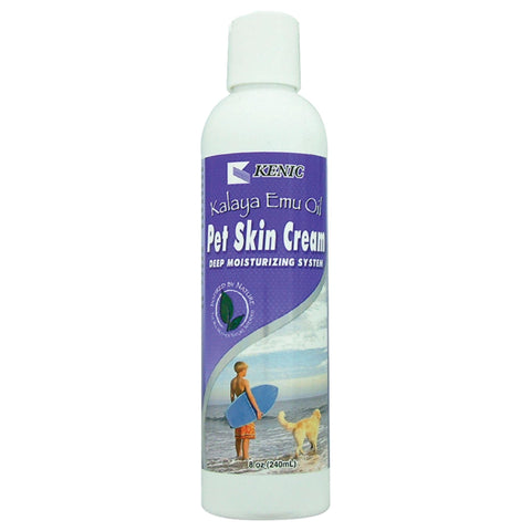 Kenic Kalaya Emu Oil Skin Cream for Dogs Cats and Small Animals Soothes Itchy Skin Hot Spots Bug Bites Paws and Nose Promotes Coat and Joint Health Hypoallergenic Made in USA